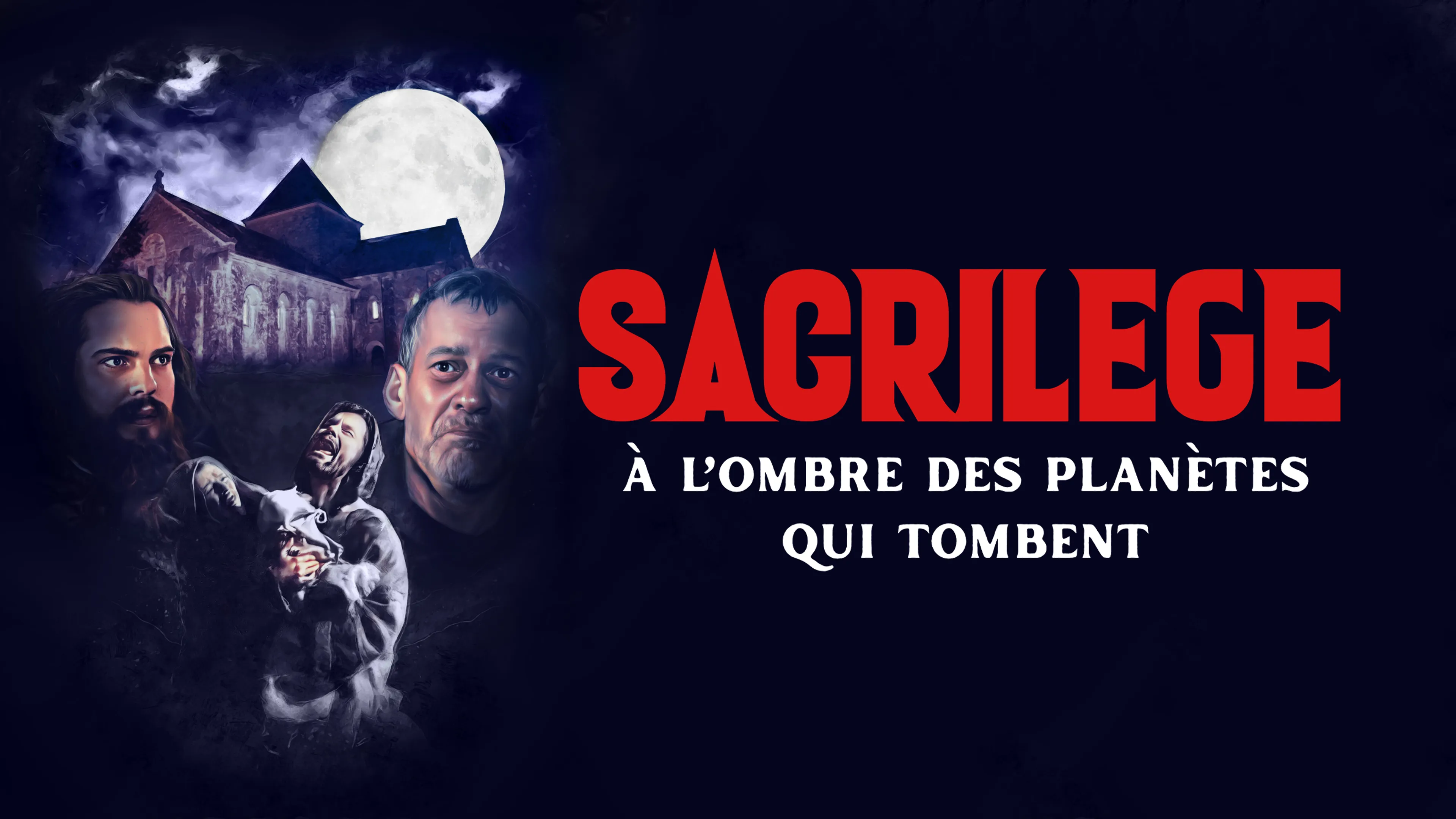 Sacrilège a L’Ombre Des Planètes Qui Tombent poster